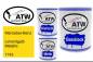 Preview: Mercedes-Benz, Limonitgelb Metallic, 1743: 1L Lackdose + 1L Klarlack + 500ml Härter - Set, von ATW Autoteile West.